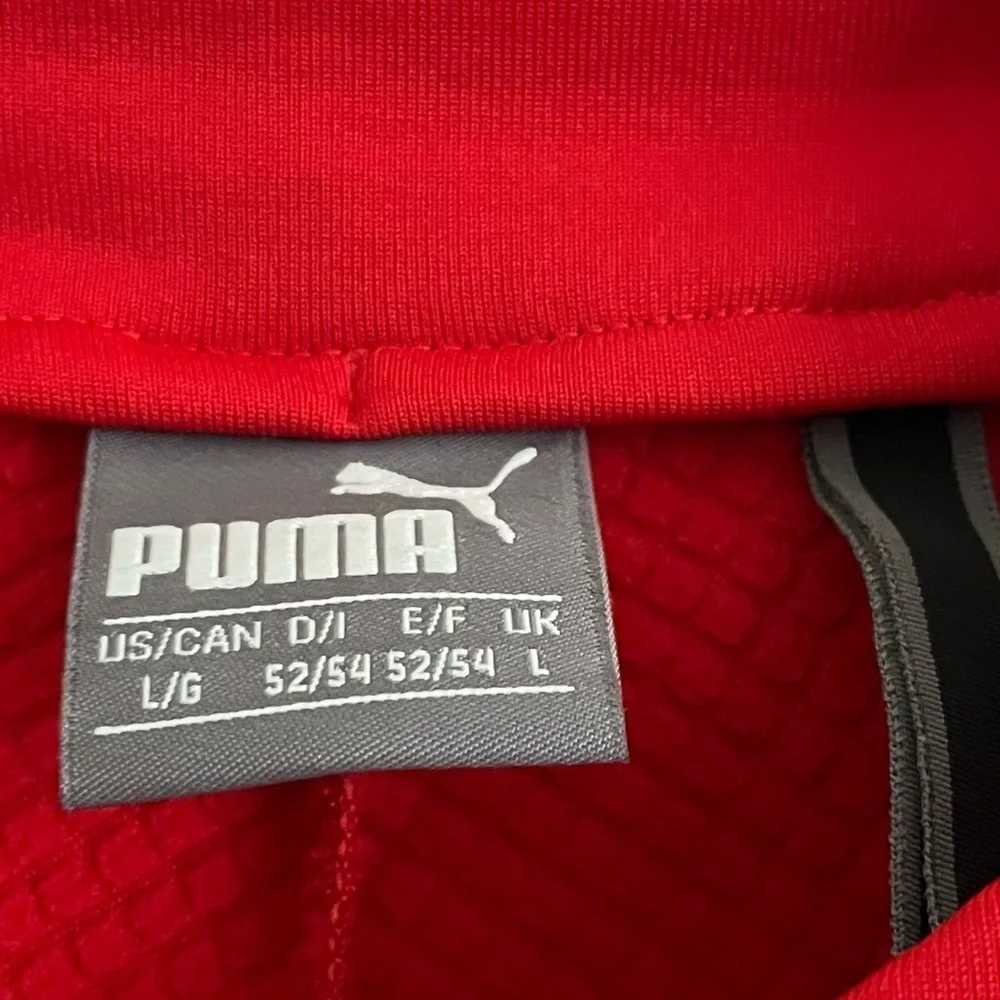 Puma x Ferrari • Red Full-Zip Men's Track Jacket